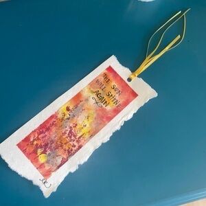 Bookmark. Hand painted. Watercolor &Ink